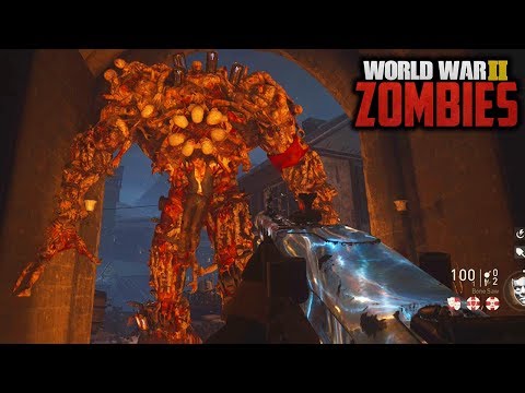 call of duty ww2 gameplay zombies