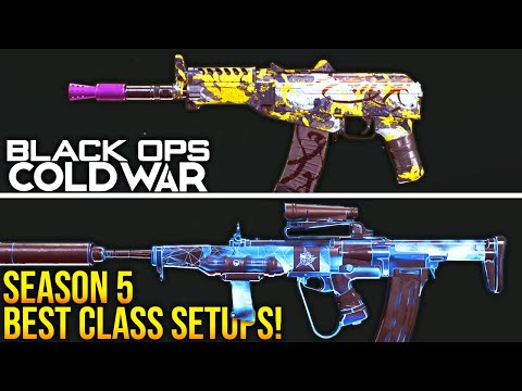 Black Ops Cold War The BEST CLASS SETUPS For SEASON 5! Cold War Best